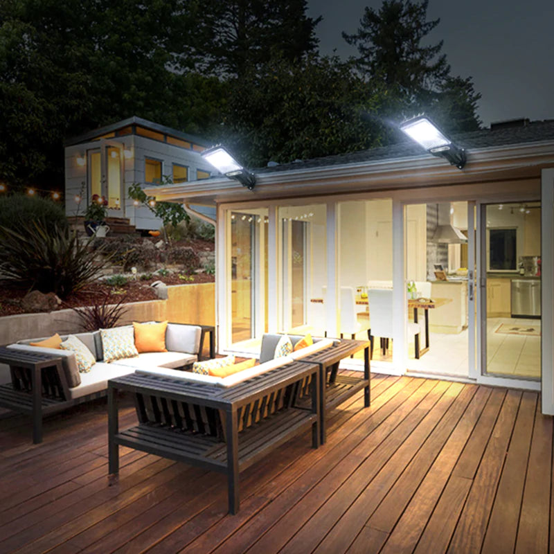 Refletor LED Solar com Sensor de Movimento IP67 - 550W